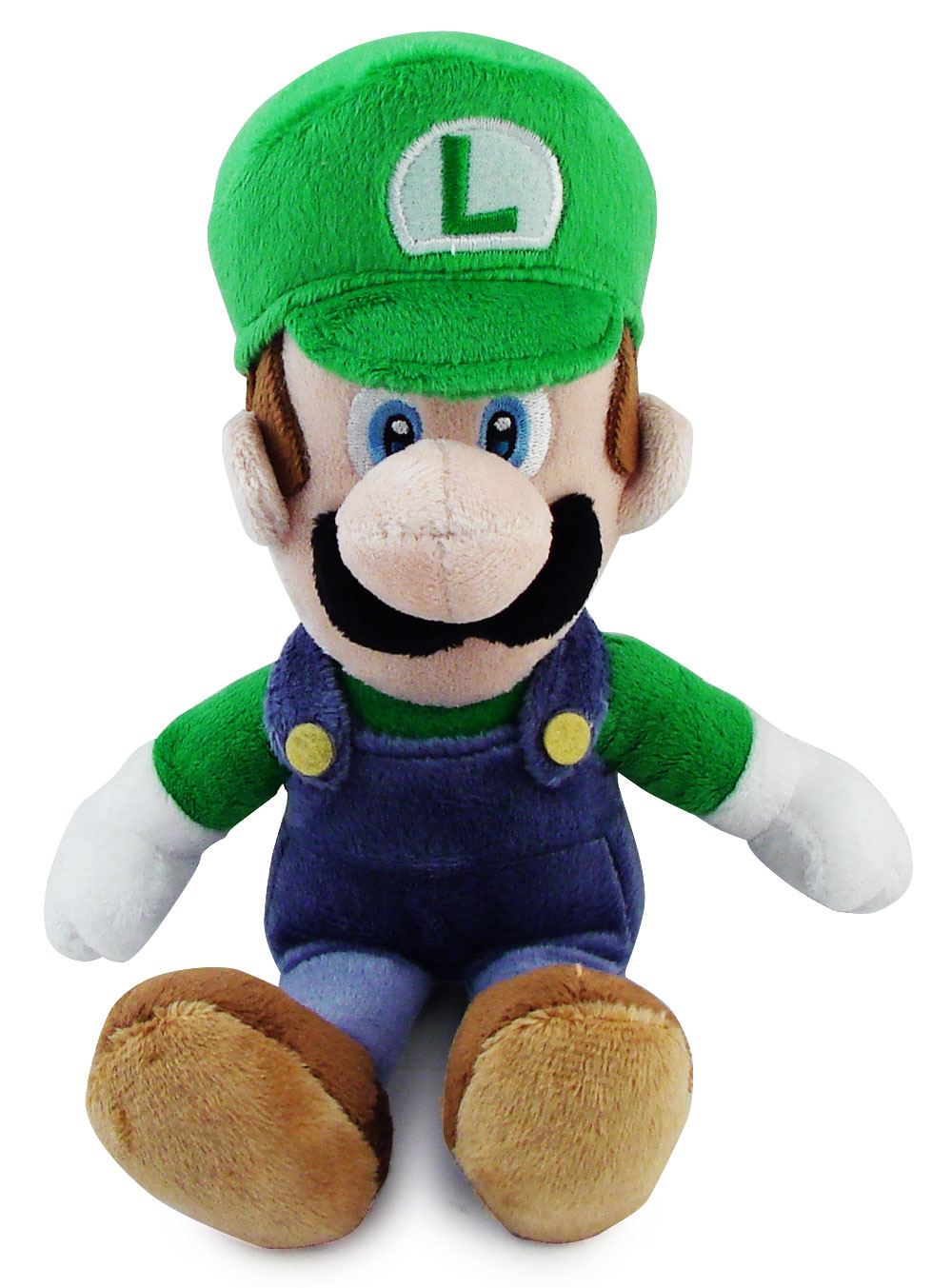Super Mario Plush Series Plush Doll: Luigi.